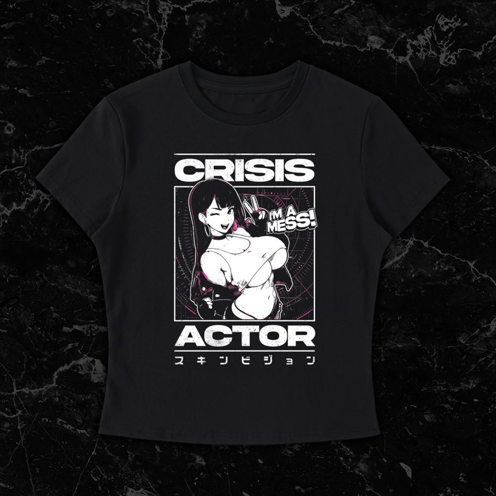Crisis Actor | Women's Fitted Top