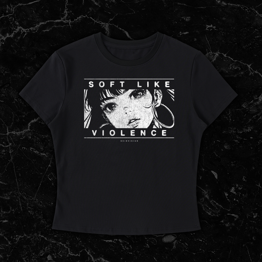 Soft Like Violence | Women's Fitted Top